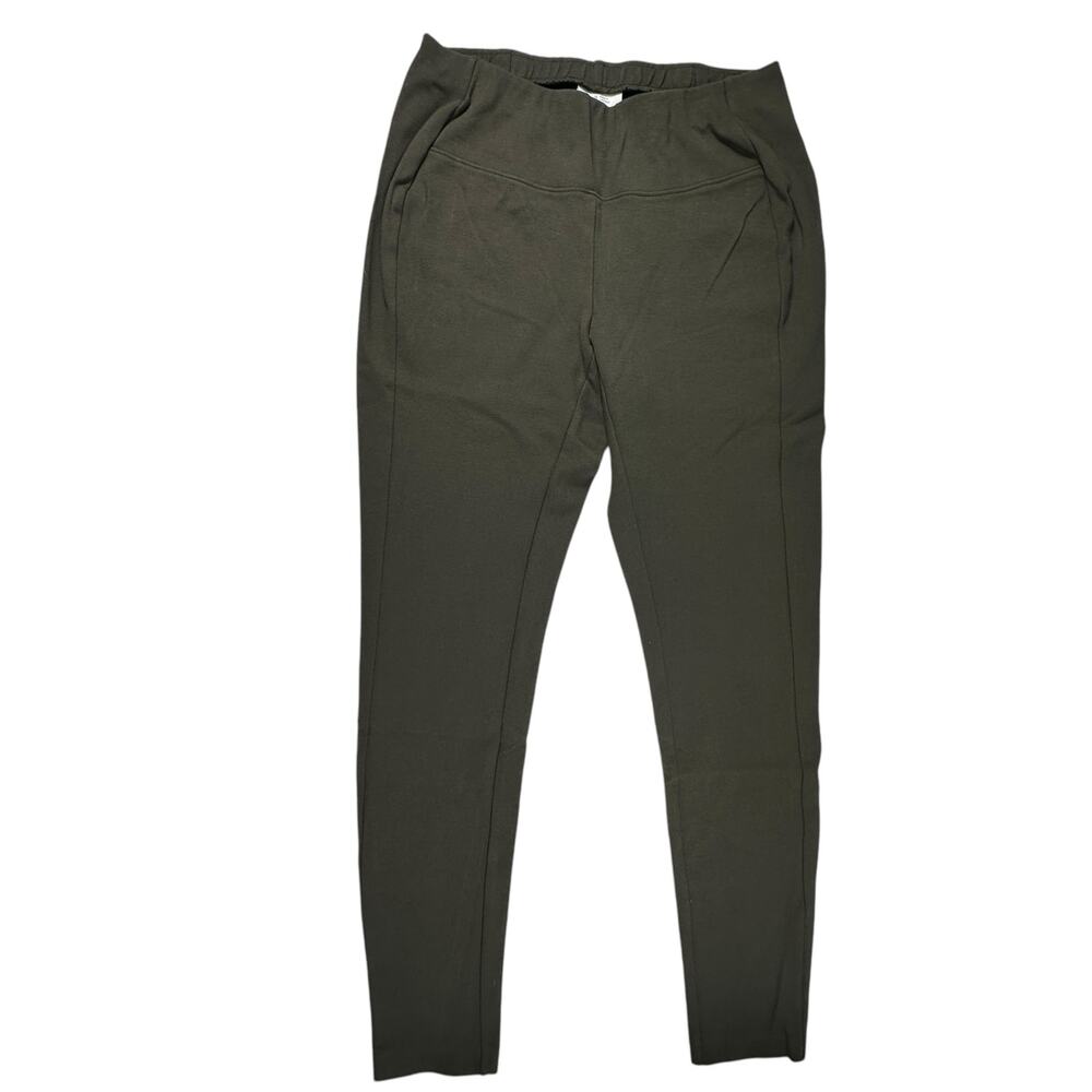 J. Jill Ponte Leggings Dark Green Womens Size Small Luxe‎ Minimalist